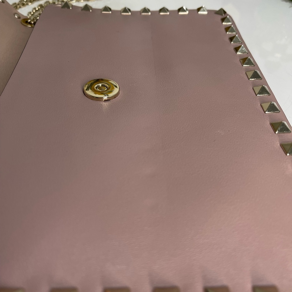 Auth VALENTINO Garavani Shoulder Bag Pink Leather 1731451 - Picture 6 of 16